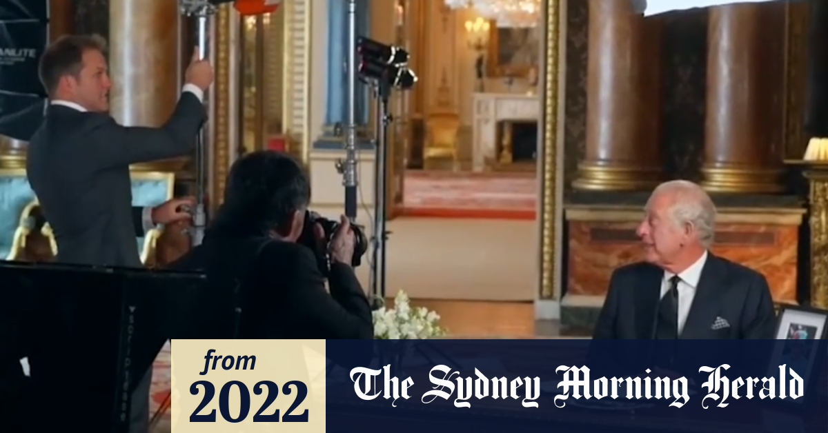 Video Palace releases behindthescenes look at King Charles' speech
